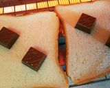 簡単☆ミルクチョコトースト作り方1写真