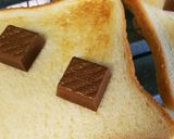 簡単☆ミルクチョコトースト作り方2写真