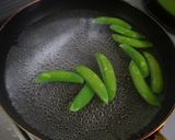 スナップエンドウのたらこマヨ和え作り方1写真