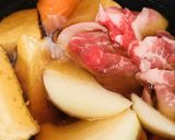 豚肉の肉じゃがとあまから煮込みうどん作り方2写真