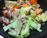 【男達の】ソース焼肉丼 【夜中版】作り方3写真