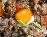 【男達の】ソース焼肉丼 【夜中版】作り方5写真