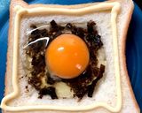 フジッコ★おかか昆布とマヨ卵チーズ食パン作り方3写真