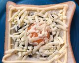 フジッコ★おかか昆布とマヨ卵チーズ食パン作り方4写真