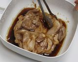 照り焼きチキンの厚焼きホットサンド作り方3写真