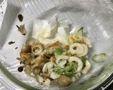 竹輪シメジネギチーズ昆布トースト〜鰹風味作り方5写真