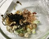 竹輪シメジネギチーズ昆布トースト〜鰹風味作り方6写真