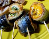 さんまの大葉チーズ巻き作り方7写真