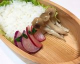 うずらの卵でお花弁当 簡単デコ 詰め方作り方2写真