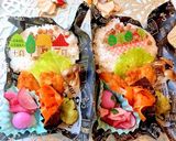 うずらの卵でお花弁当 簡単デコ 詰め方作り方7写真