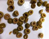 タコとオリーブの粒マスタードマリネ作り方1写真