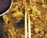 とろ～り卵とチーズの豚たまチーズカレー丼作り方4写真