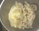 れんこんのわさびマヨネーズ和え作り方4写真