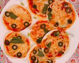 餃子の皮で手軽にピザ☆彡作り方3写真