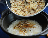 レンコンと干し椎茸の中華風炊き込み御飯作り方6写真
