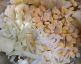 芋コーンチーズ揚げ餃子作り方3写真
