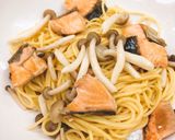【最後の一滴】鮭としめじのスパゲティ作り方7写真