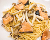 【最後の一滴】鮭としめじのスパゲティ作り方7写真