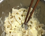 れんこんのわさびマヨネーズ和え作り方5写真