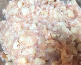 鶏ひき肉と蓮根の和風ハンバーグ作り方3写真