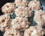 鶏ひき肉と蓮根の和風ハンバーグ作り方4写真