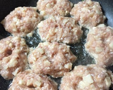 鶏ひき肉と蓮根の和風ハンバーグ作り方4写真