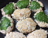 鶏ひき肉と蓮根の和風ハンバーグ作り方7写真