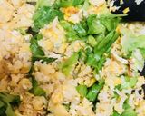 玉子＆レタスチャーハン作り方3写真