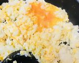 後のせ納豆★玉子&レタスチャーハンの上に作り方1写真