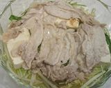 白菜と豚肉のレンジ蒸し作り方6写真