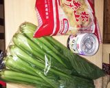 小松菜とひじきと油揚げの煮びたし作り方1写真