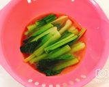 レンジで簡単！小松菜のお浸し作り方4写真