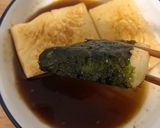 受験生の夜食にも！切り餅の焼肉ダレ巻き作り方6写真