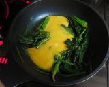 ほうれん草の卵とじ作り方10写真