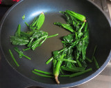ほうれん草の卵とじ作り方9写真