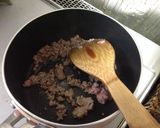 葱の青い部分大量消費☆瓶詰風葱肉みそ作り方2写真