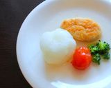 和風わんバーグドライきのこスープがけ作り方9写真