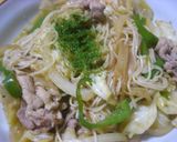 オイスター焼きうどん作り方7写真
