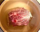 お肉屋さんに教えてもらった焼豚作り方1写真