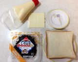 ふじっ子煮 昆布チーズロールサンド♪作り方1写真