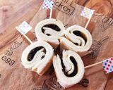 ふじっ子煮 昆布チーズロールサンド♪作り方5写真