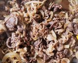 簡単☆バリうま！牛丼(*^^*)作り方4写真