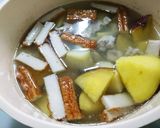 お芋の味噌汁作り方4写真
