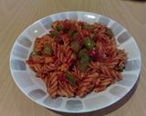 ♪簡単♪春っぽいミックスパスタ作り方6写真