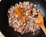 ひき肉と大豆のキーマカレー風作り方3写真