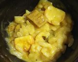 残り物でカレークリームパスタみたいなの作り方4写真