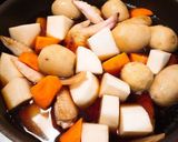 ほっこり里芋と鶏肉の煮物作り方4写真