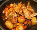 ほっこり里芋と鶏肉の煮物作り方5写真