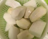 里芋と大根のひき肉あんかけ作り方3写真