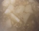 里芋と大根のひき肉あんかけ作り方6写真